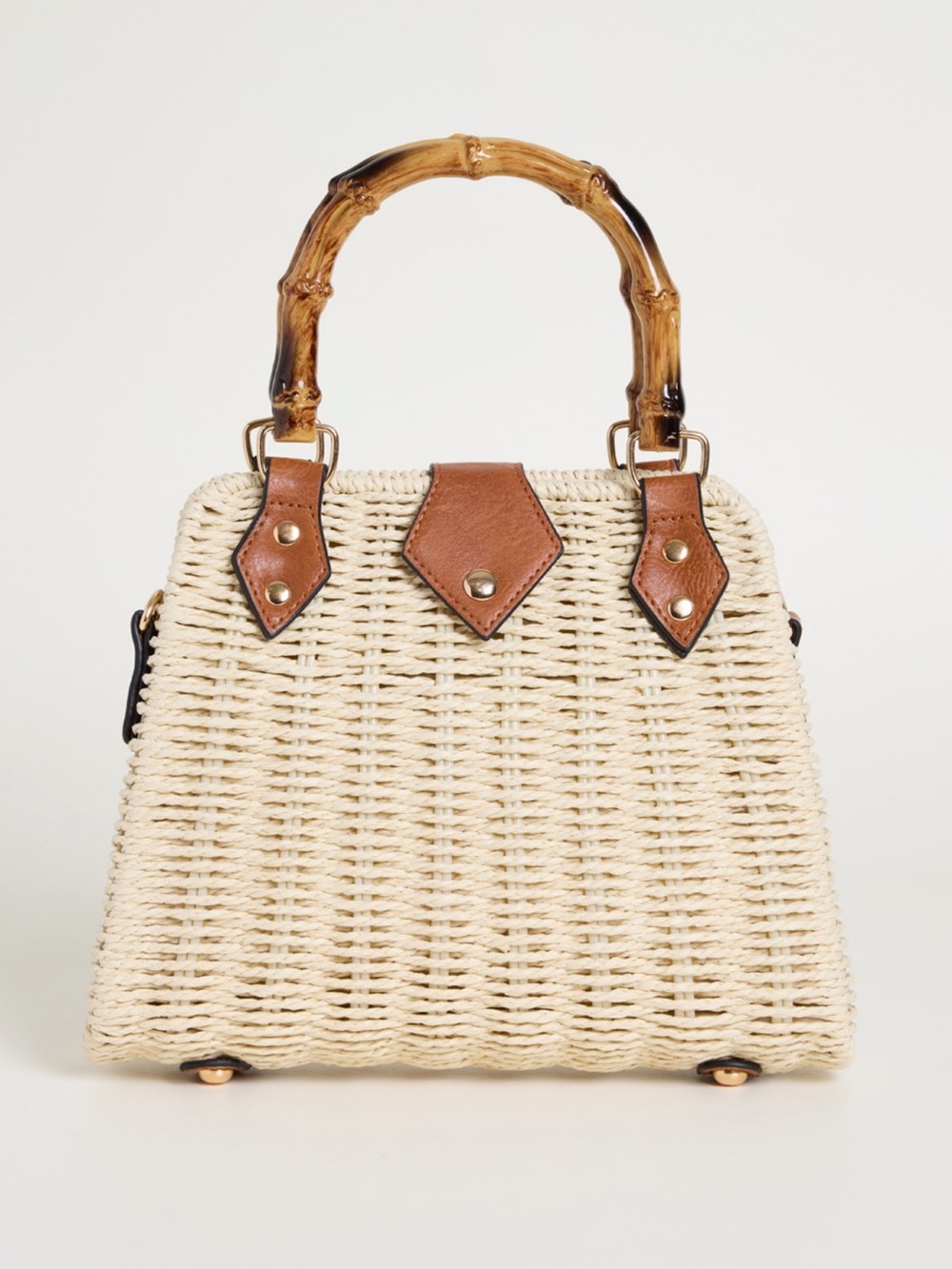 Intrend by Max Mara Bamboo-Handle Trapeze Bag Size: OS Spring /Summer - Picture 2 of 16